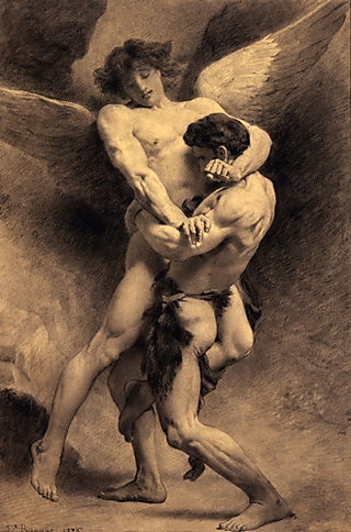 jacob wrestling angel